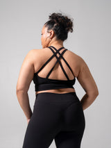 Thumbnail 5 of Nubre Twilight Sports Bra - Onyx Black, 5 of 6