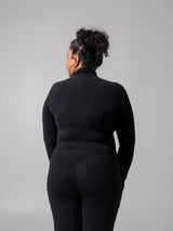 Thumbnail 4 of Rosa Waist Length Jacket - Onyx Black, 4 of 6
