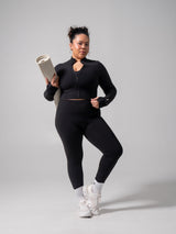 Thumbnail 2 of Rosa Waist Length Jacket - Onyx Black, 2 of 6