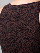 Thumbnail 6 of Twist Fit Sports Bra - Leopard Print, 6 of 8