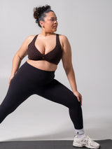 Thumbnail 8 of Twist Fit Sports Bra - Leopard Print, 8 of 8