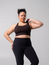 Thumbnail 4 of Nubre Twilight Sports Bra - Leopard Print, 4 of 8