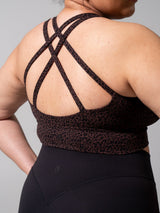 Thumbnail 8 of Nubre Twilight Sports Bra - Leopard Print, 8 of 8