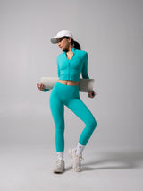 Thumbnail 13 of Rosa Waist Length Jacket - Teal Me Later, 13 of 13