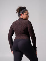 Thumbnail 4 of Rosa Waist Length Jacket - Leopard Print, 4 of 8