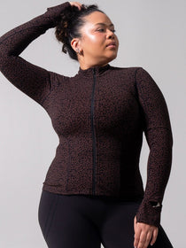 Rosa Jacket - Leopard Print