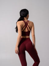 Thumbnail 6 of Nubre Twilight Sports Bra - Vineyard, 6 of 8