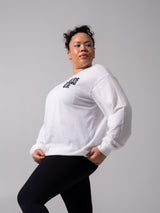 Thumbnail 6 of Stronger Long Sleeve Tee - White, 6 of 8