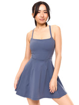 Thumbnail 1 of Bend and Snap Dress - Barista Blue, 1 of 8