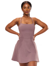 Thumbnail 2 of Bend and Snap Dress - Mocha Berry, 2 of 8