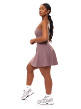 Thumbnail 4 of Bend and Snap Dress - Mocha Berry, 4 of 8