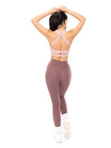 Thumbnail 7 of Candy Wrap Sports Bra - Berry Ice, 7 of 9