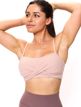 Thumbnail 1 of Ivy Wrap Sports Bra - Berry Ice, 1 of 7