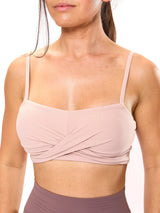Thumbnail 2 of Ivy Wrap Sports Bra - Berry Ice, 2 of 7