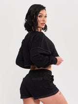 Thumbnail 4 of Wildest Dreams Crop - Black, 4 of 6