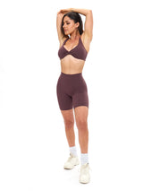 Thumbnail 4 of Glow Sports Bra - Smoked Cherry, 4 of 5