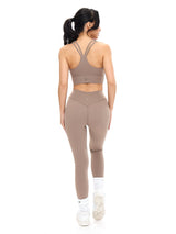 Thumbnail 4 of Bloom Sports Bra - Chai Latte, 4 of 5