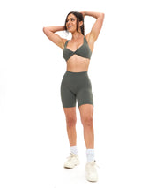 Thumbnail 5 of Glow Sports Bra - Shadow Sage, 5 of 6