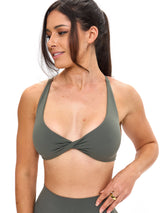 Thumbnail 6 of Glow Sports Bra - Shadow Sage, 6 of 6