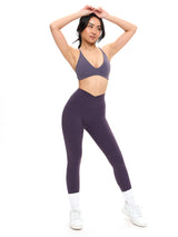 Thumbnail 3 of Girlfriend Reversible Sports Bra - Hush Berry and Purple Shadow, 3 of 8