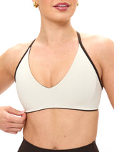 Thumbnail 6 of Girlfriend Reversible Sports Bra - Cold Brew and Bone, 6 of 8