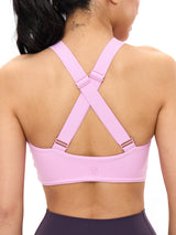 Thumbnail 3 of Candy Crew Sports Bra - Lover Pink, 3 of 6