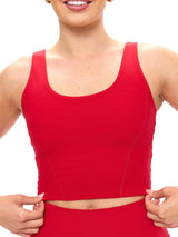 Thumbnail 1 of Crystal Crop V2 - Lipstick Red, 1 of 5