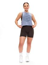 Thumbnail 2 of Globe Crop Tank - Sterling, 2 of 4