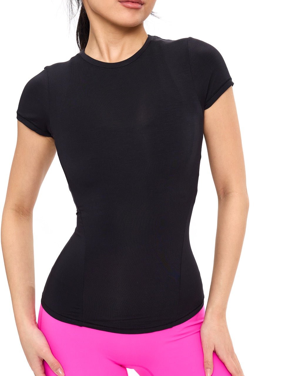 Halo Tee - Onyx Black