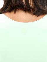 Thumbnail 9 of Long Sleeve Curve Crop - Honeydew, 9 of 9