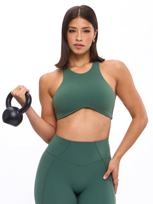 Curve Sports Bra - Limon Pepino