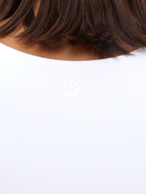 Thumbnail 6 of Long Sleeve Curve Crop - White, 6 of 6