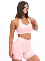 Thumbnail 5 of Revolution Halter Crop V2 - Pink Holographic, 5 of 6