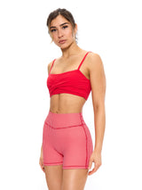 Thumbnail 4 of Ivy Wrap Sports Bra - Salsa Red, 4 of 5