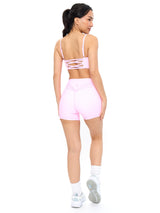 Thumbnail 2 of Legacy Short 4" - Pink Gingham, 2 of 5