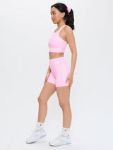 Thumbnail 5 of Geo Sports Bra - Pink Gingham, 5 of 7