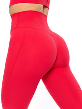 Thumbnail 1 of Legacy Pocket Legging - Salsa Red, 1 of 7