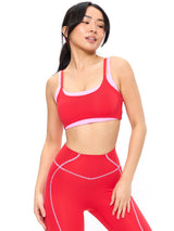 Thumbnail 4 of Story Sports Bra - Salsa Red, 4 of 7