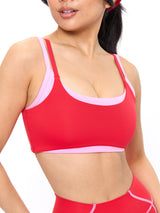 Thumbnail 1 of Story Sports Bra - Salsa Red, 1 of 7