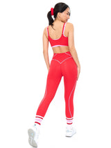 Thumbnail 7 of Story Sports Bra - Salsa Red, 7 of 7