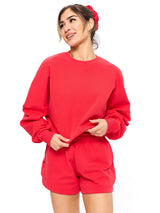 Thumbnail 5 of Story Cloud Pullover - Salsa Red, 5 of 5