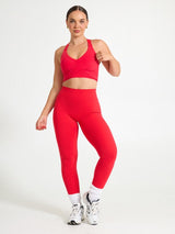 Thumbnail 3 of Aggressive Scrunch Legging - Salsa Red, 3 of 5