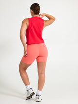 Thumbnail 4 of Market Crop Tank - Salsa Red, 4 of 4