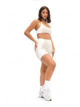 Thumbnail 4 of Aurora Sports Bra - Bone and Ivory, 4 of 6