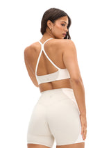 Thumbnail 6 of Aurora Sports Bra - Bone and Ivory, 6 of 6