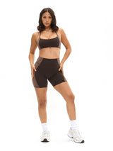 Thumbnail 5 of Aurora Sports Bra - Cold Brew and Grounds, 5 of 5