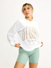 Empire LS Tee - White