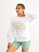 Thumbnail 1 of Empire LS Tee - White, 1 of 4