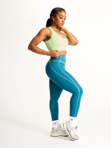 Thumbnail 5 of Airbrush Maraschino Sports Bra - Lima Bean, 5 of 5