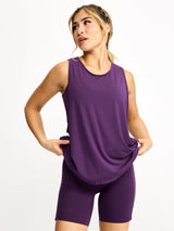 Thumbnail 3 of Halo Iris Tank - Eggplant Purple, 3 of 5